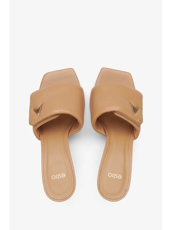 Estro Estro Παντόφλες ER00115221 Καφέ