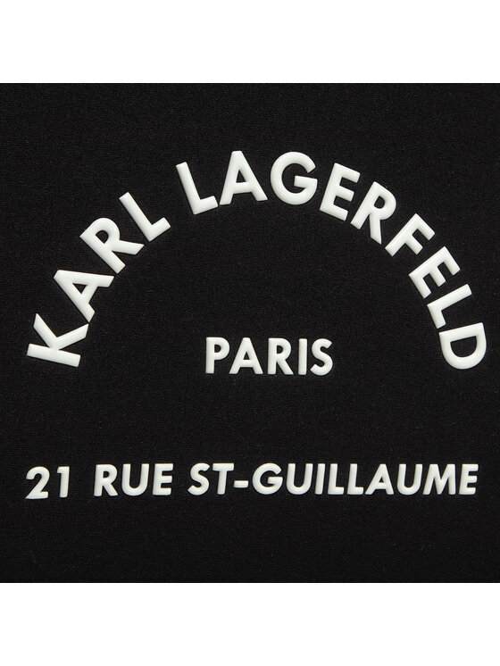 KARL LAGERFELD KARL LAGERFELD Torba za prenosnik 205W3243 Črna