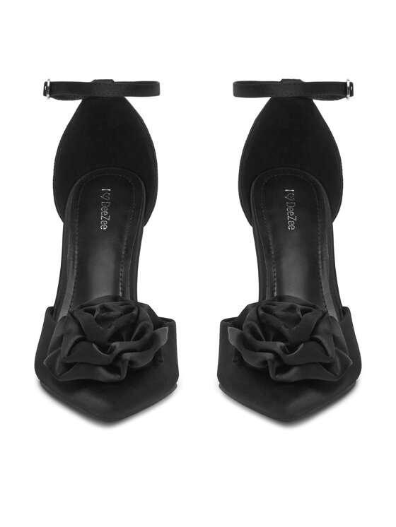 DeeZee DeeZee Pantofi cu toc subțire GD232451 Negru