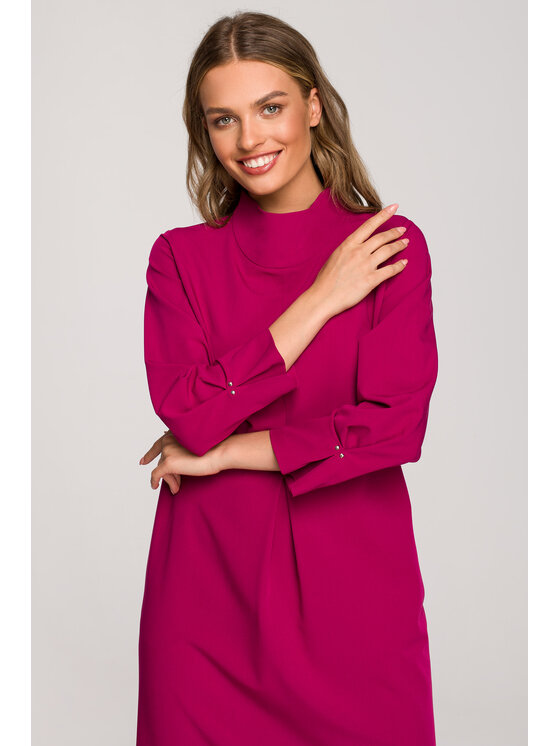 Stylove Stylove Abito da cocktail S318 Viola Regular Fit