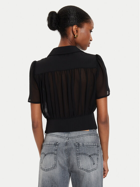 Morgan Morgan Blusa 242-OPLIA Nero Regular Fit
