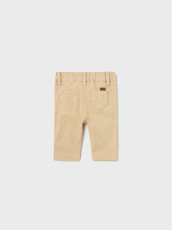 Pantaloni di tessuto 595 Beige
