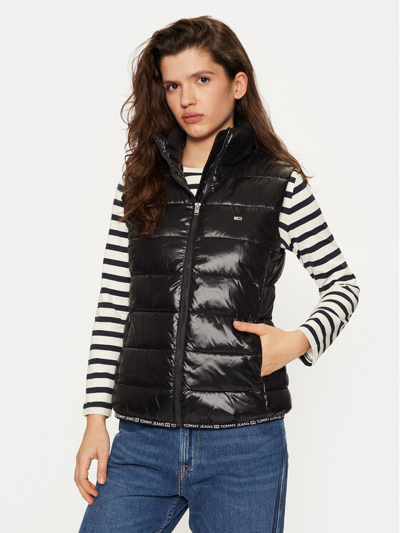 Tommy Jeans Tommy Jeans Ujjatlan DW0DW19390 Fekete Regular Fit
