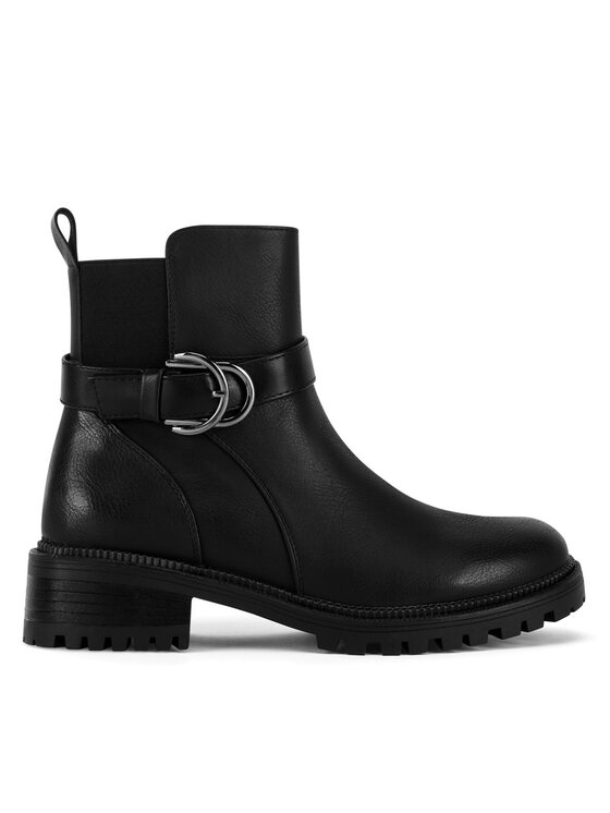 Clara Barson Clara Barson Polokozačky WS5600-19 Černá