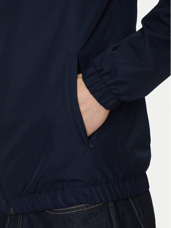 Lacoste Lacoste Pārejas jaka BH3466 Tumši zils Regular Fit