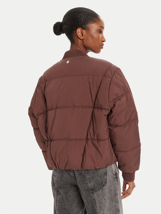 HUGO HUGO Prehodna jakna Federella-1 50540265 Rjava Relaxed Fit