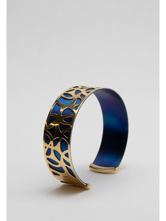 MARASIMSIM MARASIMSIM Náramok Blue Orient Zlatá