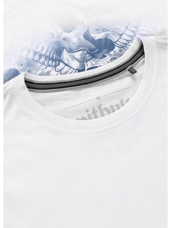 PITBULL PITBULL T-Shirt GUARDIAN ANGEL Biały Regular Fit