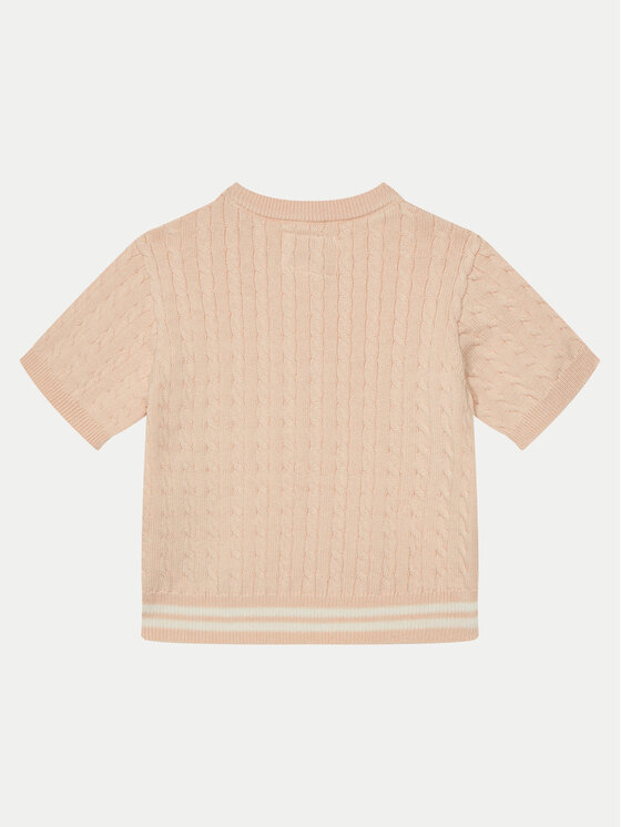 Guess Guess Set majica dugih rukava i hlače K5RG04 Z37L1 Ružičasta Regular Fit