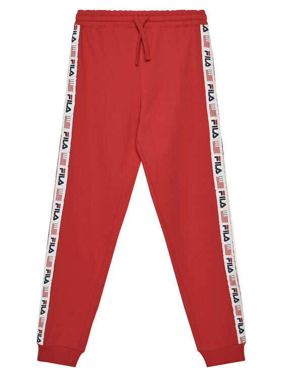 Original Marines Original Marines Melegítő alsó FILA DFPV4177YM Piros Regular Fit