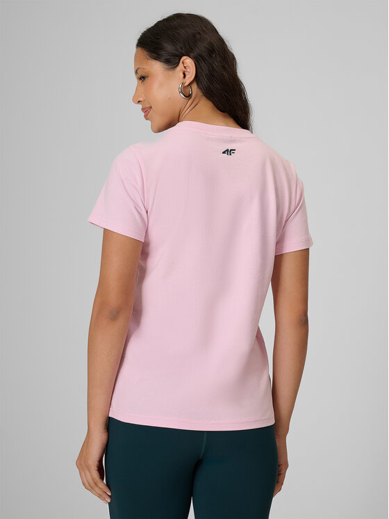 4F 4F T-Shirt COURT SOCIETY Różowy jasny Regular Fit