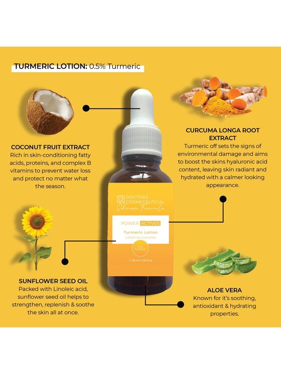 skinChemists skinChemists Lotion z kurkumą 62018 – 30 ml Krem na dzień i na noc