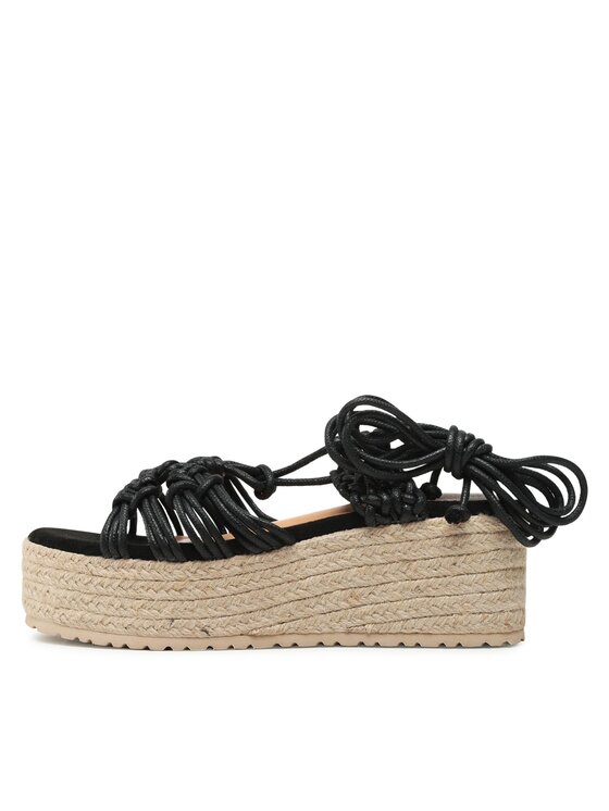 DeeZee DeeZee Espadrile RT220681 Negru