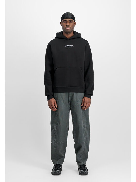 Alpha Industries Alpha Industries Spodnie cargo Workwear Deck Pant Szary Tapered Leg