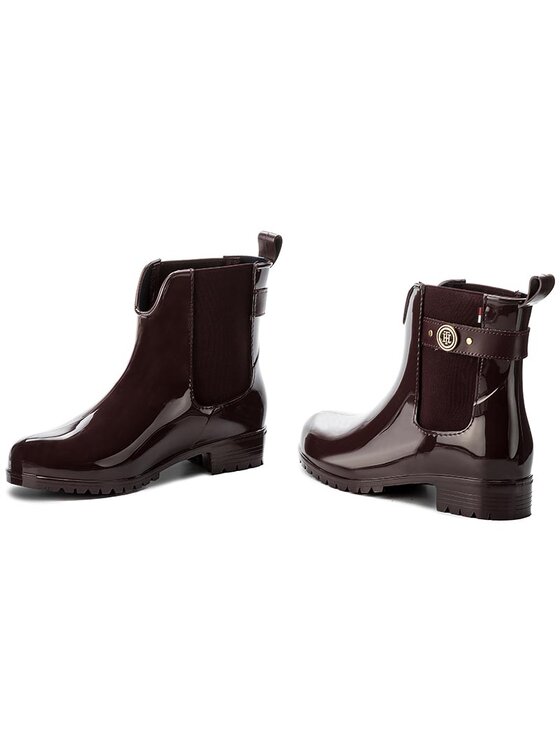Tommy Hilfiger Tommy Hilfiger Γαλότσες Oxley 13R FW0FW01294 Μπορντό