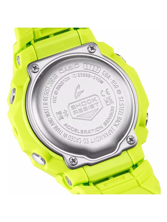 Casio Casio Zegarek GBA-950-9A3ER Zielony