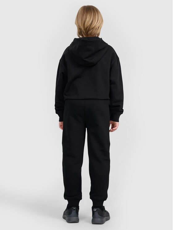 4F 4F Pantaloni da tuta 4FJRAW25TTROM1663-20S Nero Loose Fit