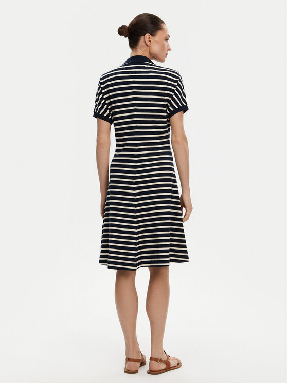 Tommy Hilfiger Tommy Hilfiger Každodenní šaty WW0WW44513 Tmavomodrá Regular Fit
