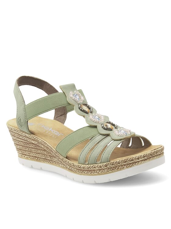 Rieker Rieker Sandale 619B2-52 Verde