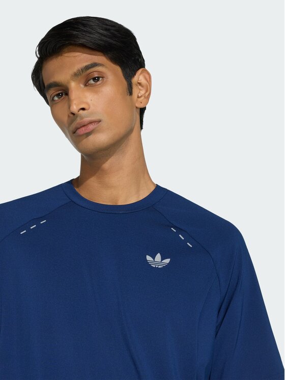 adidas adidas T-Shirt 163191 Niebieski jasny Regular Fit