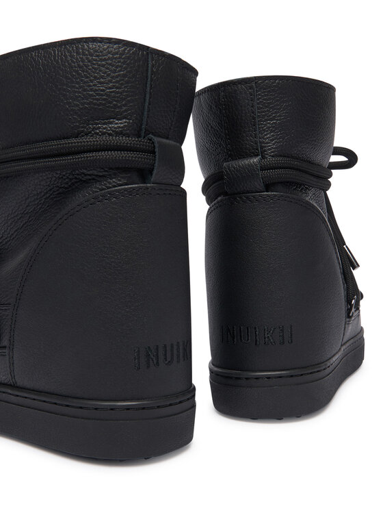 Inuikii Inuikii Hótaposó Full Leather Wedge 1001.004.0092 Fekete