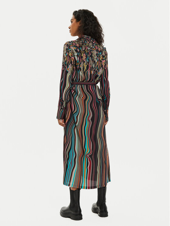 Desigual Desigual Marškinių tipo suknelė Charlotte 24WWVW65 Spalvota Regular Fit