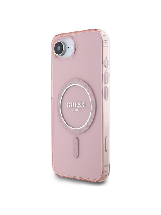 Guess Guess Etui na telefon Apple iPhone 16e Różowy