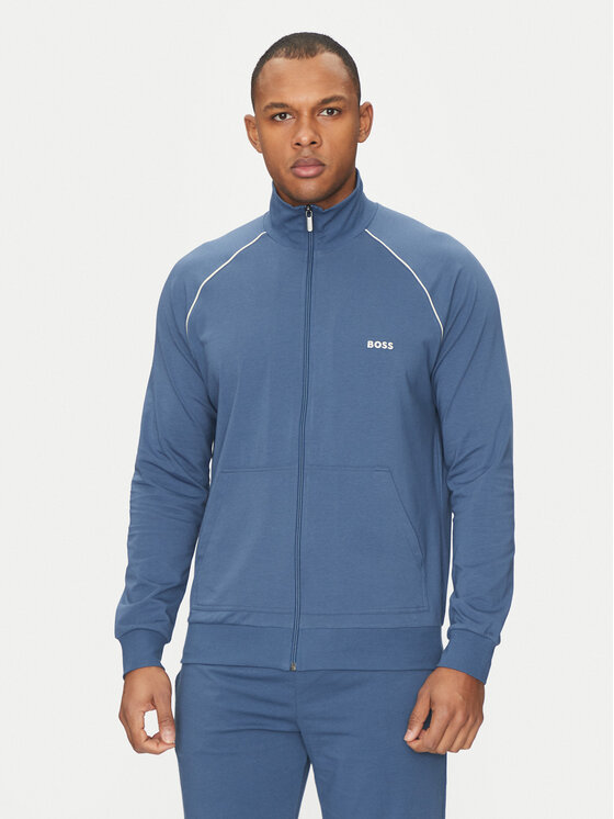 BOSS BOSS Світшот Mix&Match 50515307 Голубий Regular Fit