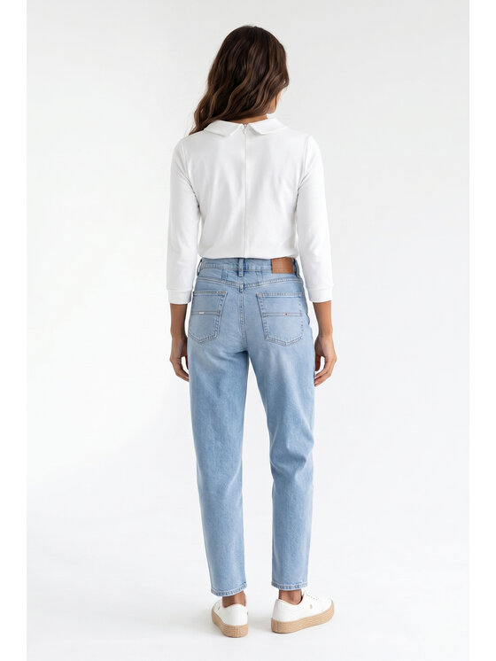 FIGL FIGL Blúzka M1376 Krémová Regular Fit