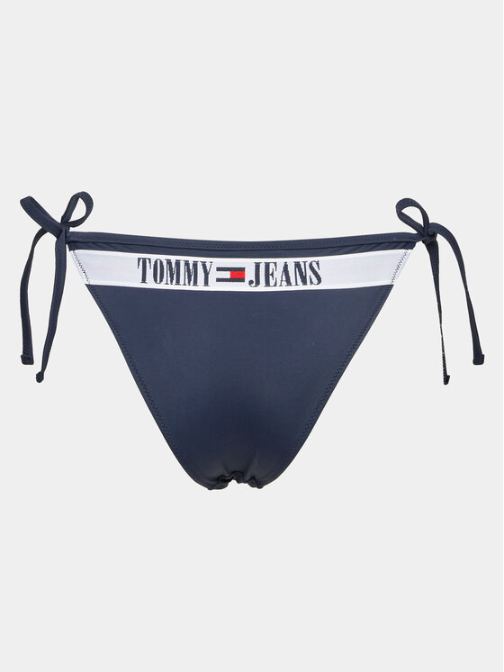 Tommy Jeans Tommy Jeans Bikinio apačia UW0UW04588 Tamsiai mėlyna