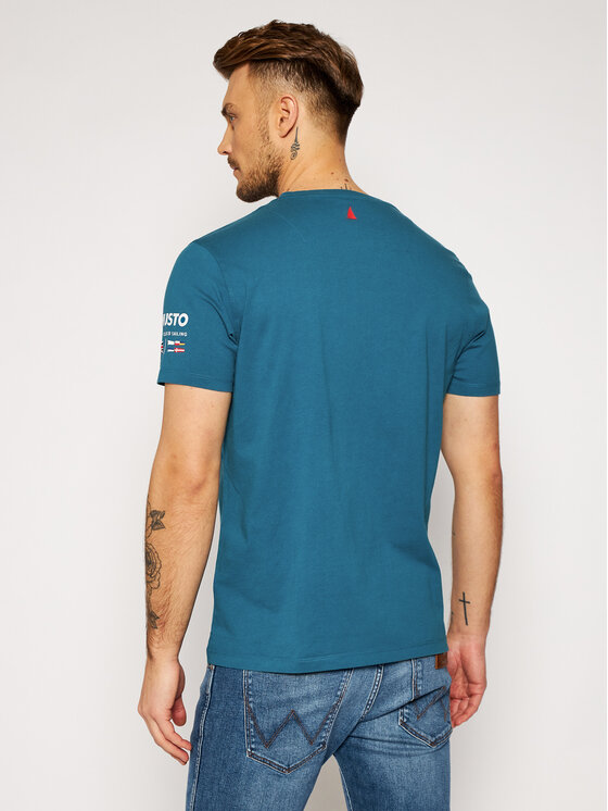 Musto Musto Tricou Tokyo 81183 Albastru Regular Fit