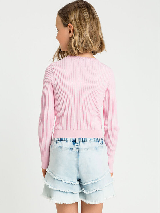 TWINSET TWINSET Sweter 231GJ340A Różowy Regular Fit