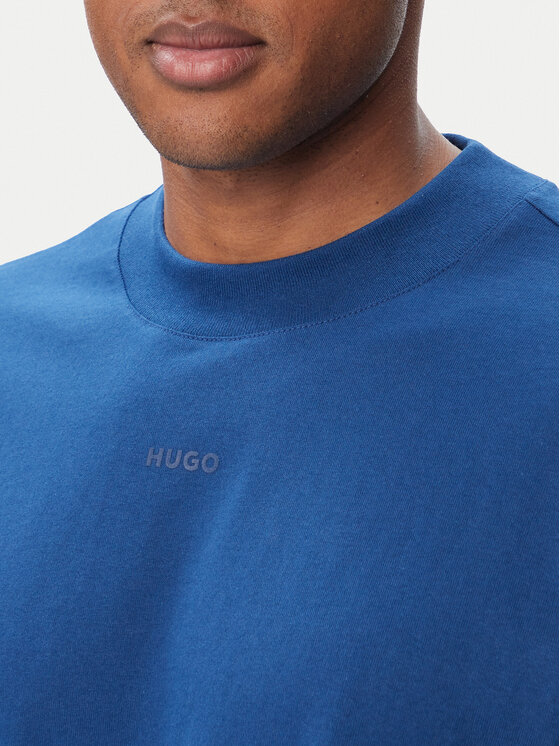 HUGO HUGO Суитшърт Daposo 50511029 Син Relaxed Fit