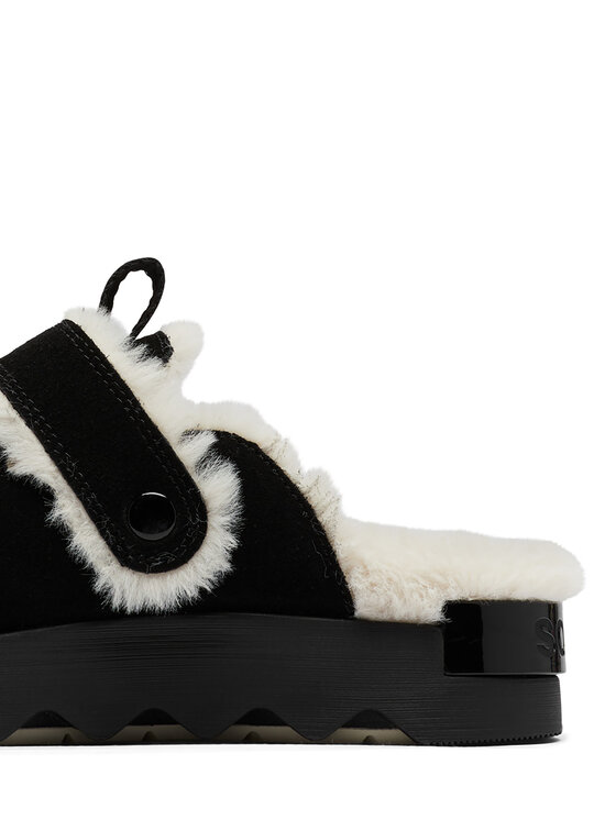 Sorel Sorel Hausschuhe Viibe Clog Suede Cozy 2048521010 Schwarz