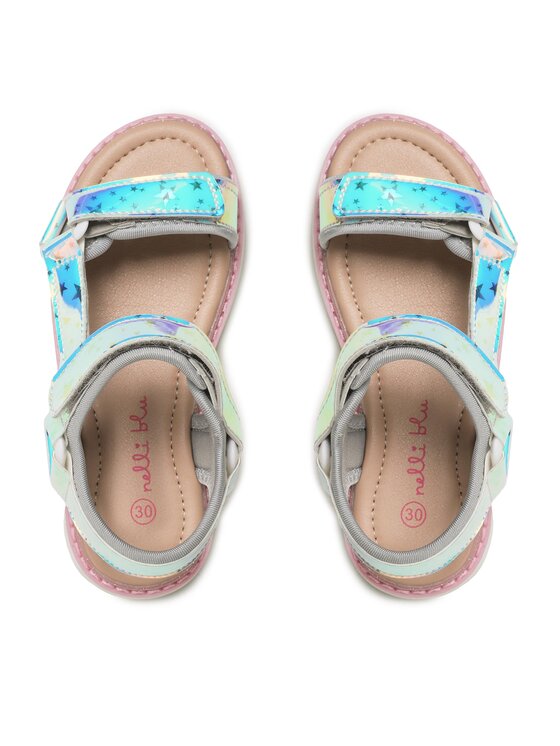 Nelli Blu Nelli Blu Sandali AVO-LT403-007(IV)DZ Argento