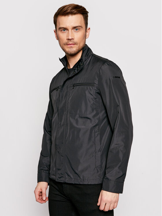 Geox Geox Prehodna jakna Jharrod M1220H T2611 F9000 Črna Regular Fit