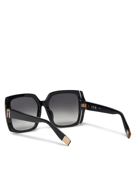 Furla Furla Okulary przeciwsłoneczne Sunglasses Sfu707 WD00086-A.0116-O6000-4401 Czarny