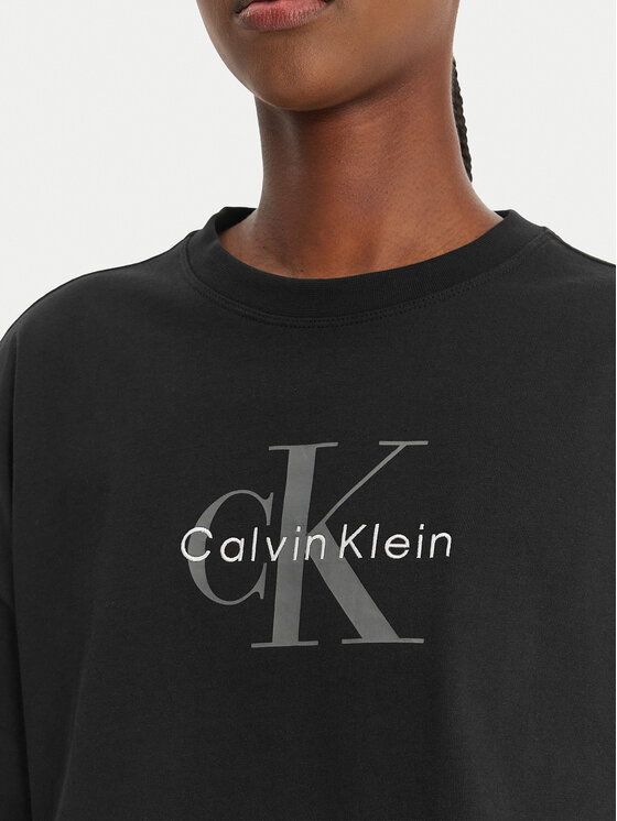Calvin Klein Jeans Calvin Klein Jeans Tricou LV047F828G Negru Boxy Fit