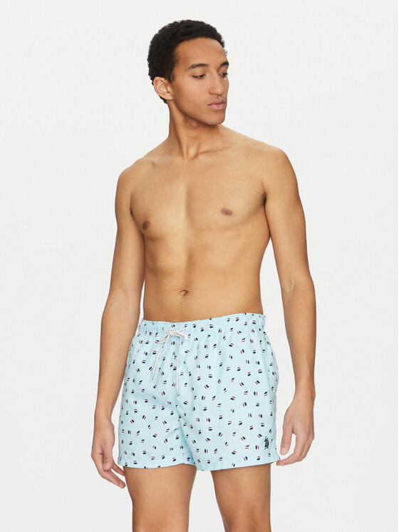 U.S. Polo Assn. U.S. Polo Assn. Σορτς κολύμβησης MUP2436 Γαλάζιο Regular Fit