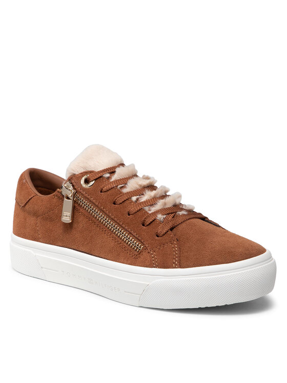 Sneakers Tommy Hilfiger Suede Warmlined Th Sneaker FW0FW05363 Maro