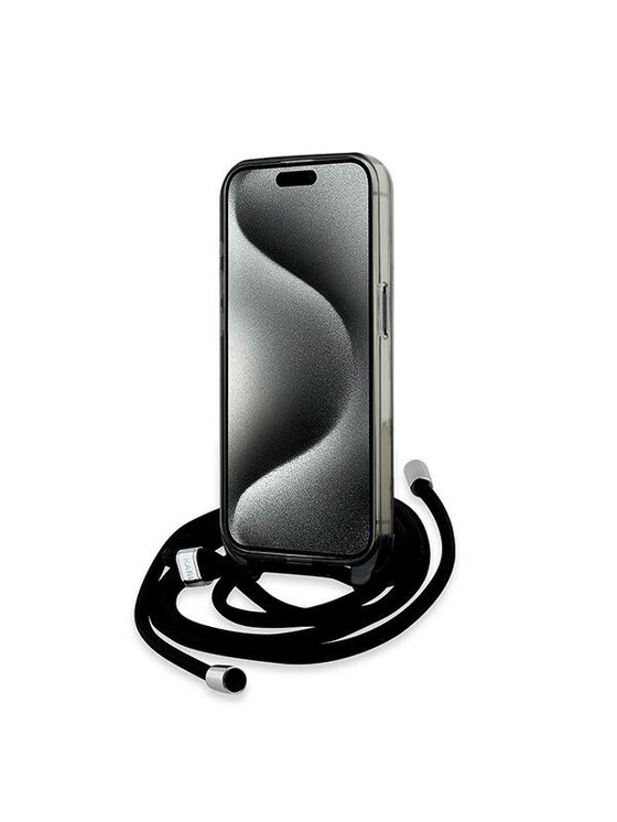 KARL LAGERFELD KARL LAGERFELD Etui na telefon Apple iPhone 15 Pro Max Czarny