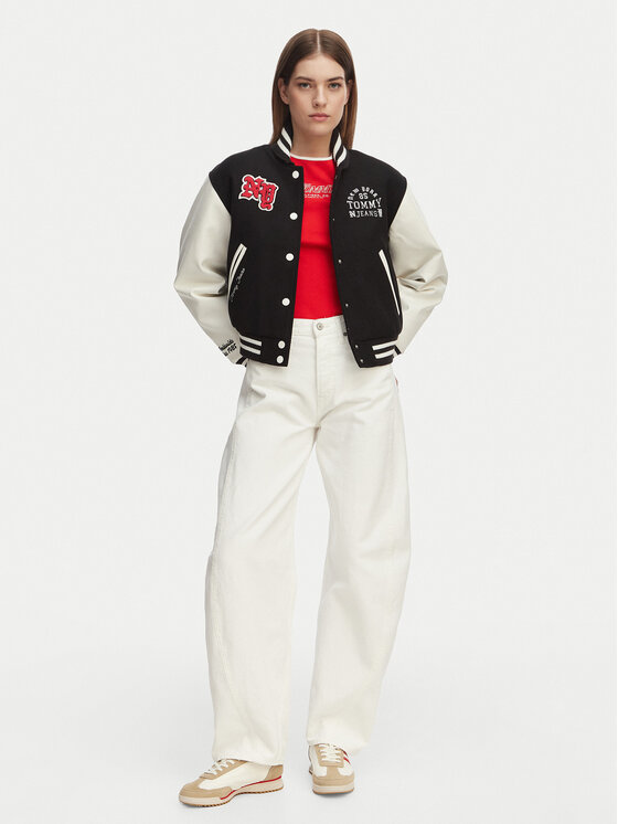Tommy Jeans Tommy Jeans Jeansy DW0DW22662 Bílá Barrel Fit