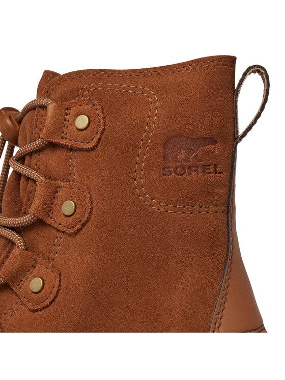 Sorel Sorel Śniegowce Youth Sorel Explorer™ Lace Wp NY4897-242 Brązowy