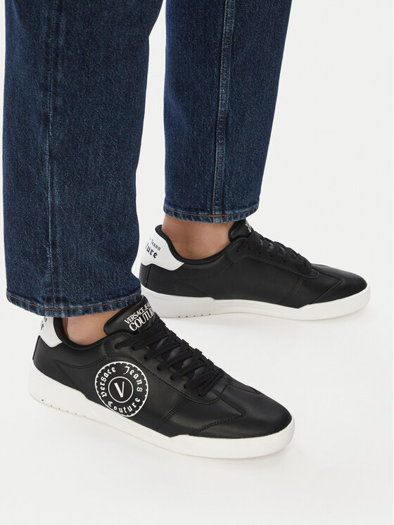 Versace Jeans Couture Sneakers 80YA3SD1 ZPB84 Negru