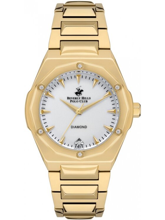 Beverly Hills Polo Club Beverly Hills Polo Club Zegarek BP3561X.110 Złoty