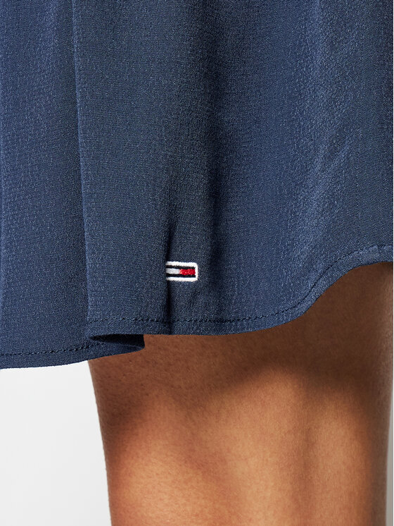 Tommy Jeans Vasarinė suknelė Essential DW0DW09934 Tamsiai mėlyna Slim Fit •  Modivo.lt