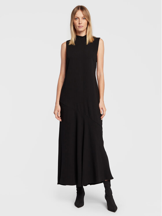 Calvin Klein Calvin Klein Sukienka codzienna Iconic K20K205539 Czarny Regular Fit