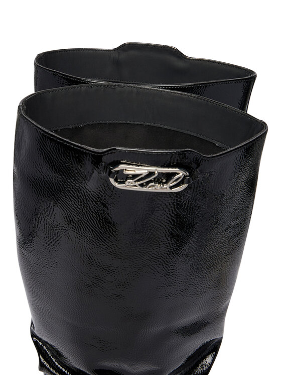 KARL LAGERFELD KARL LAGERFELD Чоботи Klarice KL32390 Чорний