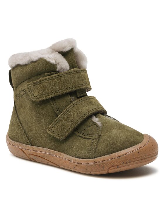 Cizme Froddo Minni Suede Velcro G2110126-3 S Verde