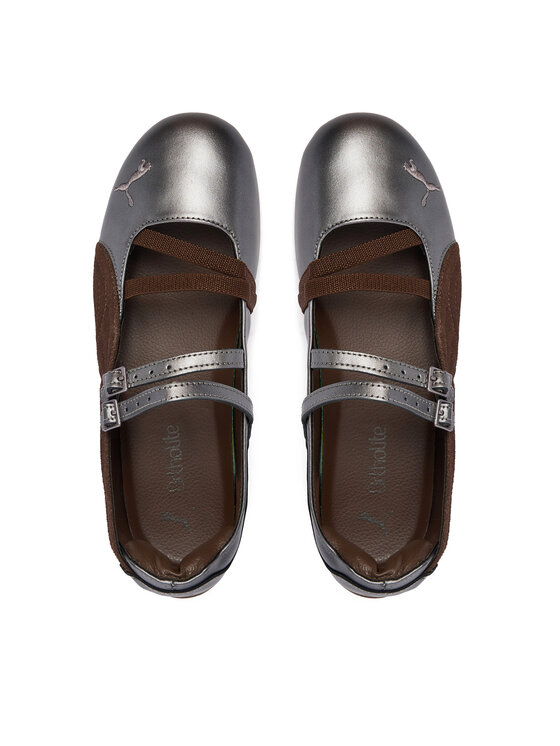 Puma Puma Ballerinas Speedcat Ballet Lux Wns 408197 01 Silberfarben